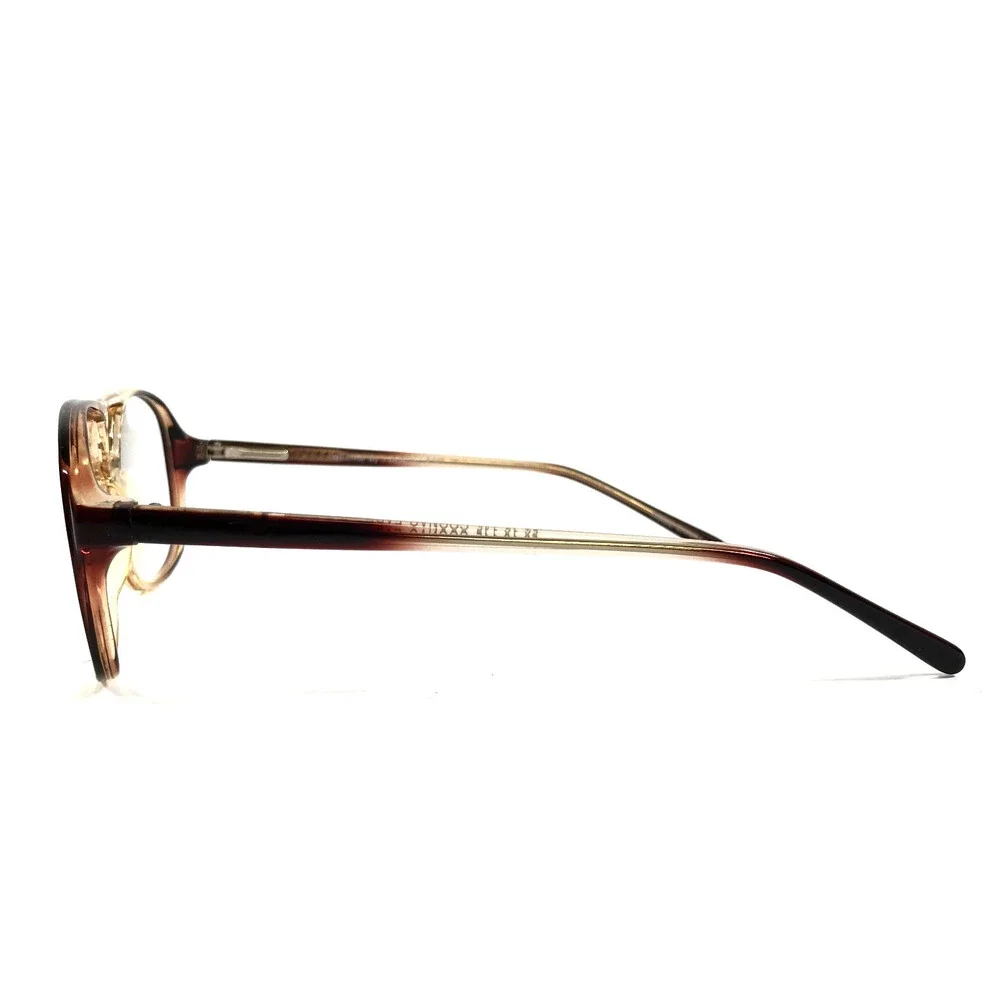 Casino Eyewear Eyeglasses Frames WILLIAM COGNAC FADE Aviator Full Rim 56-16-145